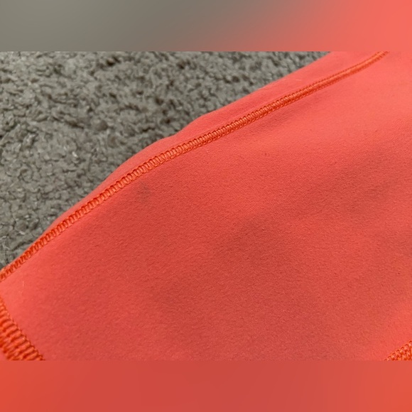 Vuori Womens XXS Studio Pocket Leggings VW446 High Rise 4 Way Stretch Grapefruit - Picture 2 of 13